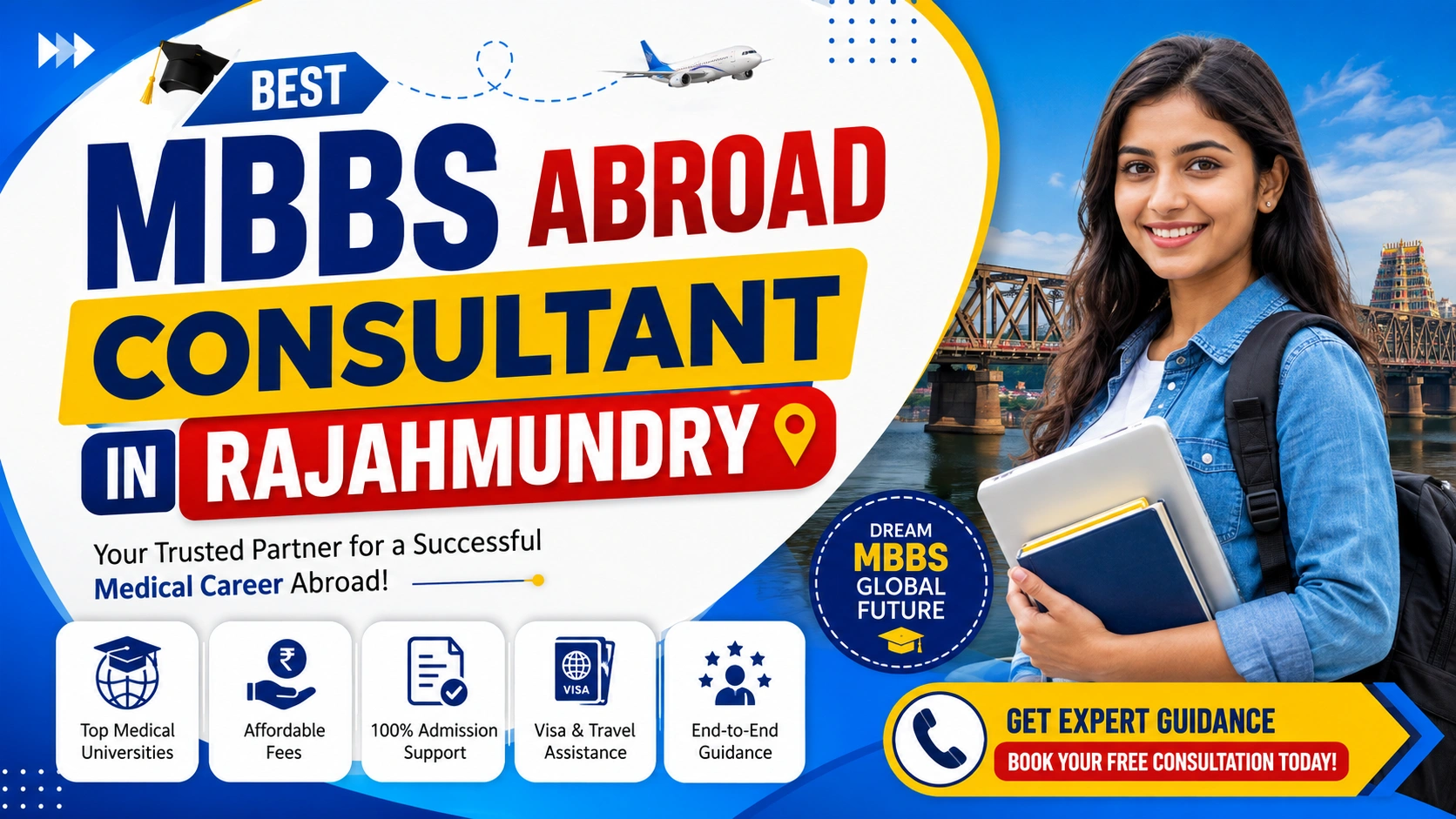 Best MBBS Abroad Consultant in Rajahmundry