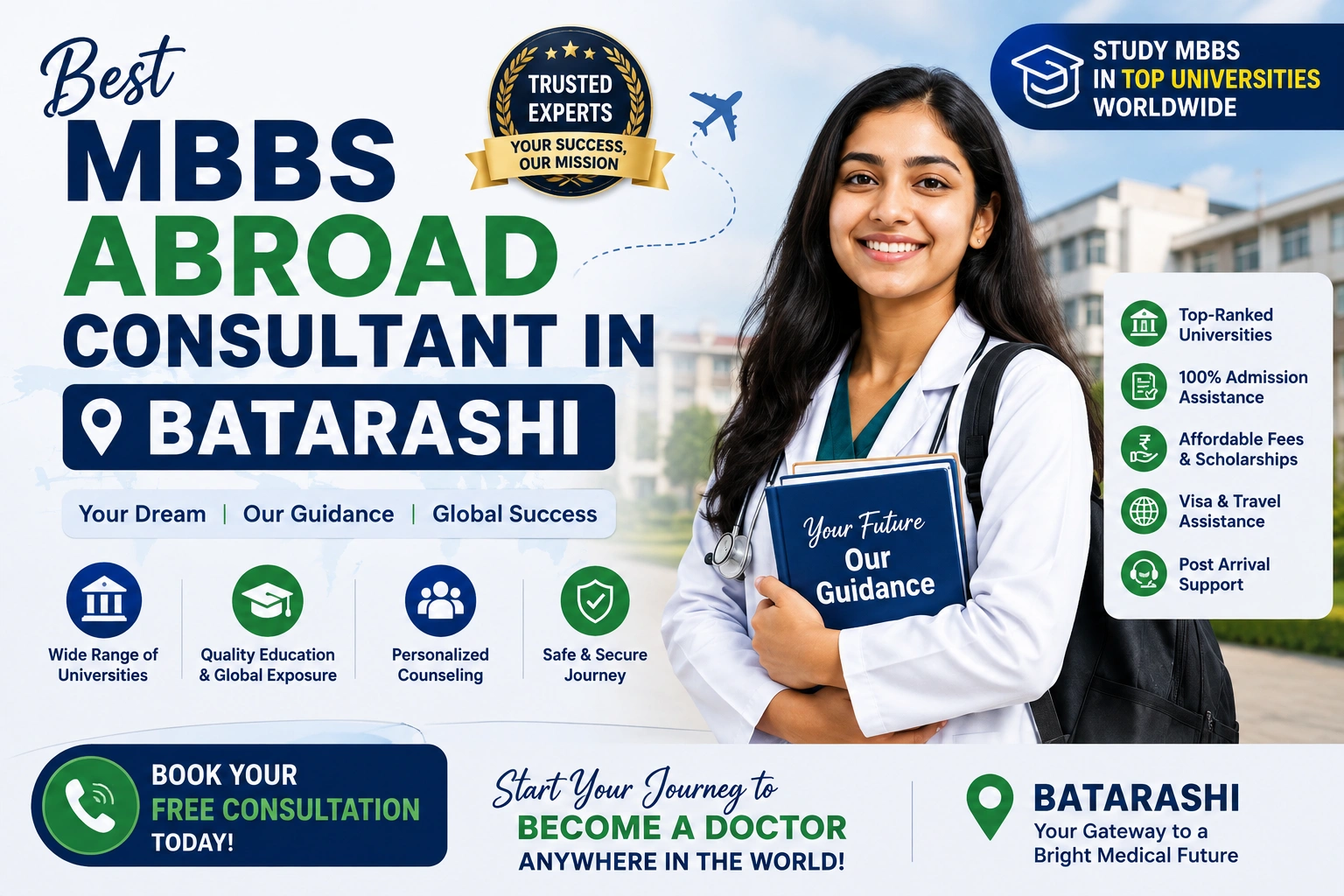 Best MBBS Abroad Consultant in Batarashi