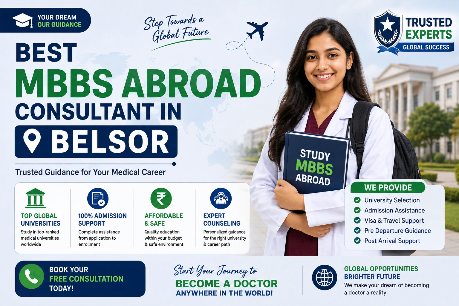 Best MBBS Abroad Consultant in Belsor