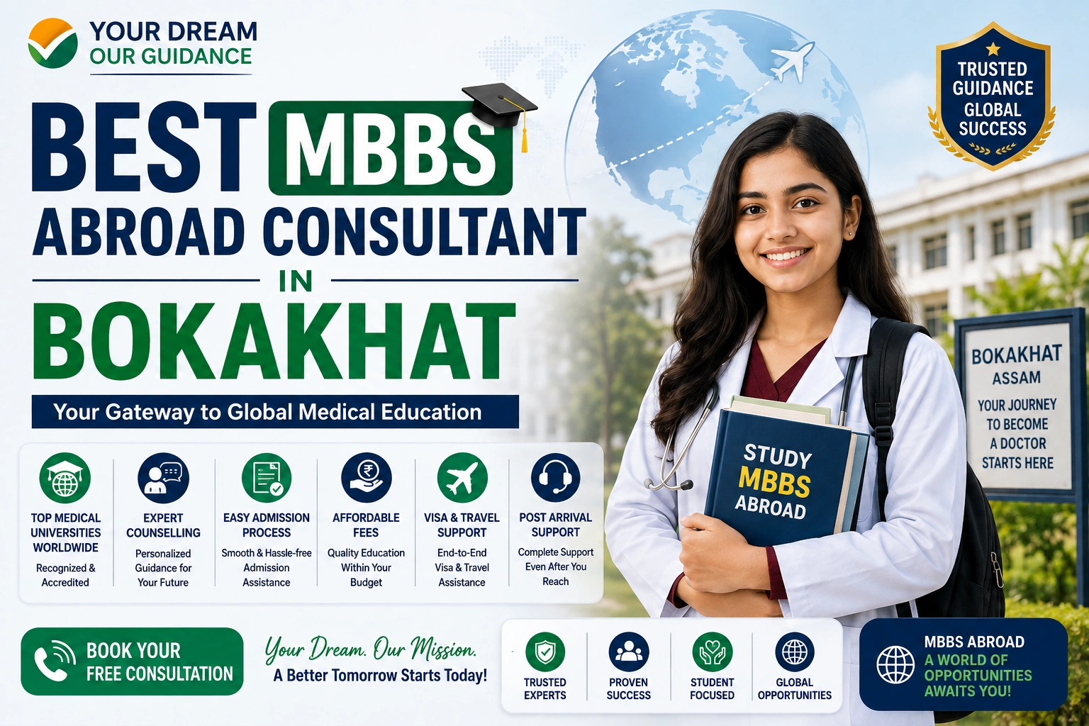 Best MBBS Abroad Consultant in Bokakhat