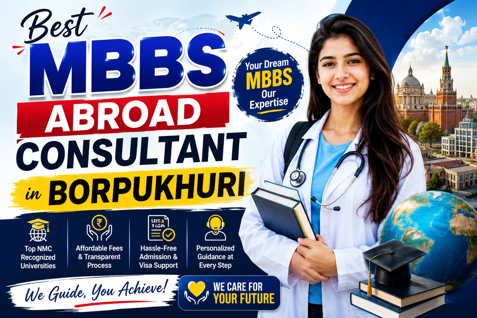 Best MBBS Abroad Consultant in Borpukhuri 