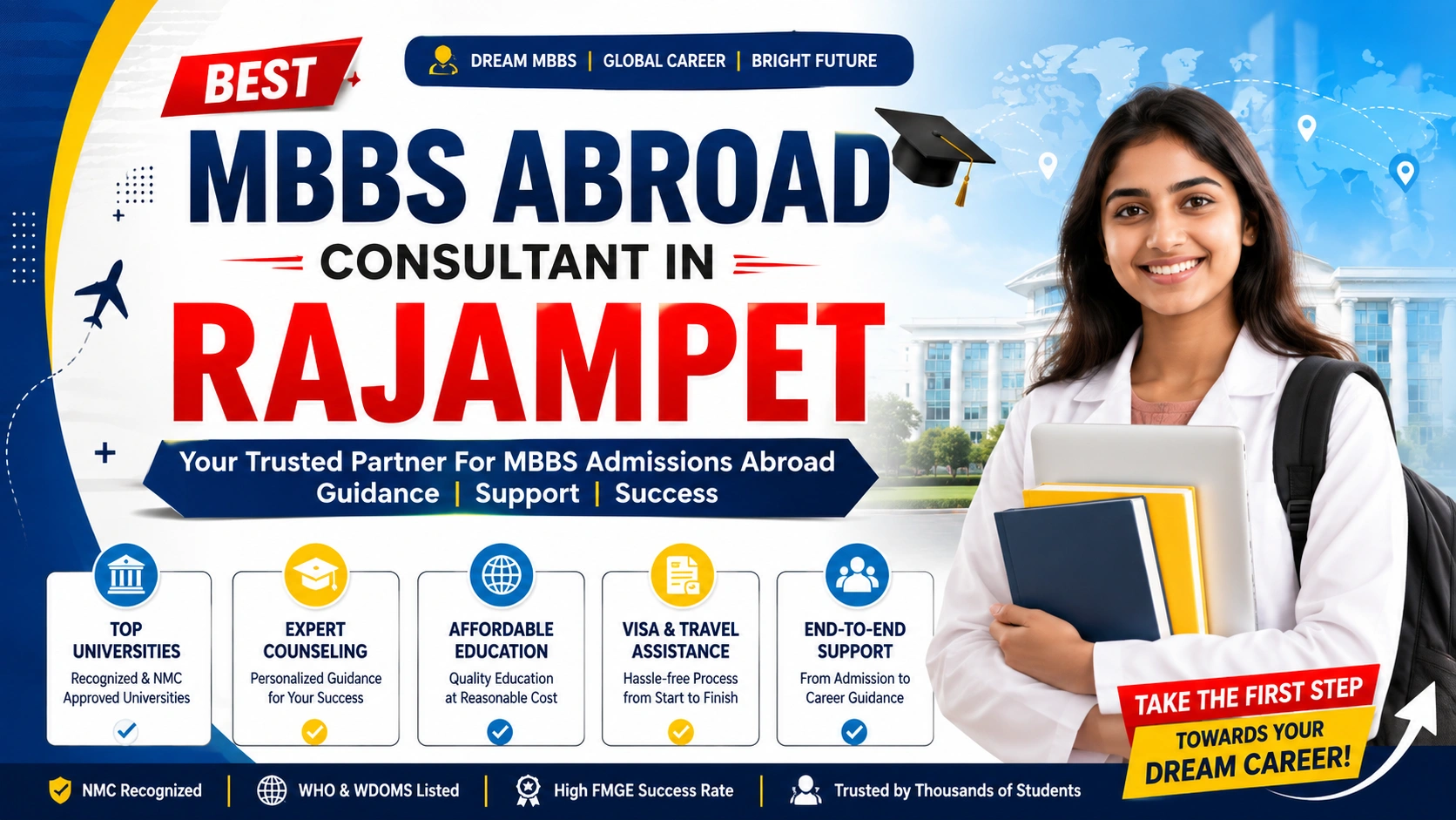 Best MBBS Abroad Consultant in Rajampet