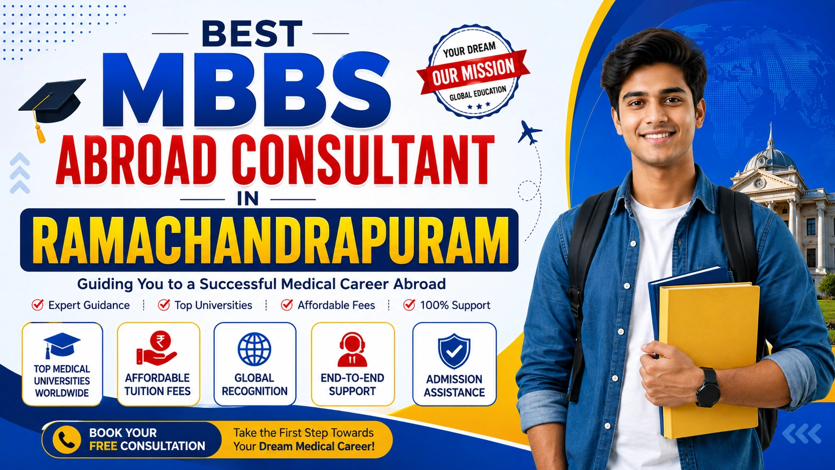 Best MBBS Abroad Consultant in Ramachandrapuram
