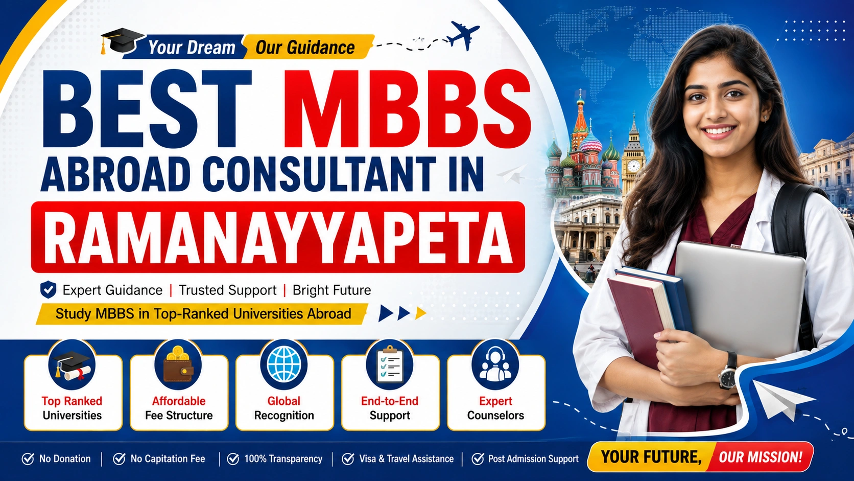 Best MBBS Abroad Consultant in Ramanayyapeta