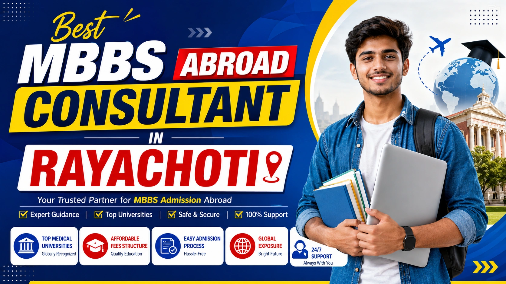 Best MBBS Abroad Consultant in Rayachoti