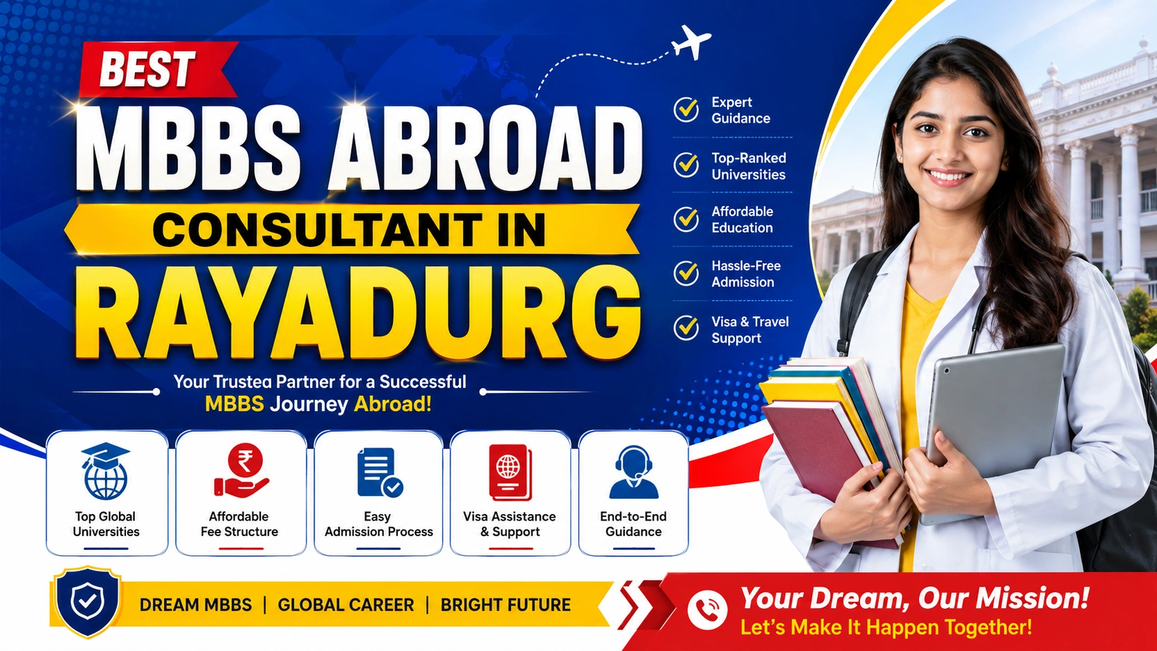 Best MBBS Abroad Consultant in Rayadurg