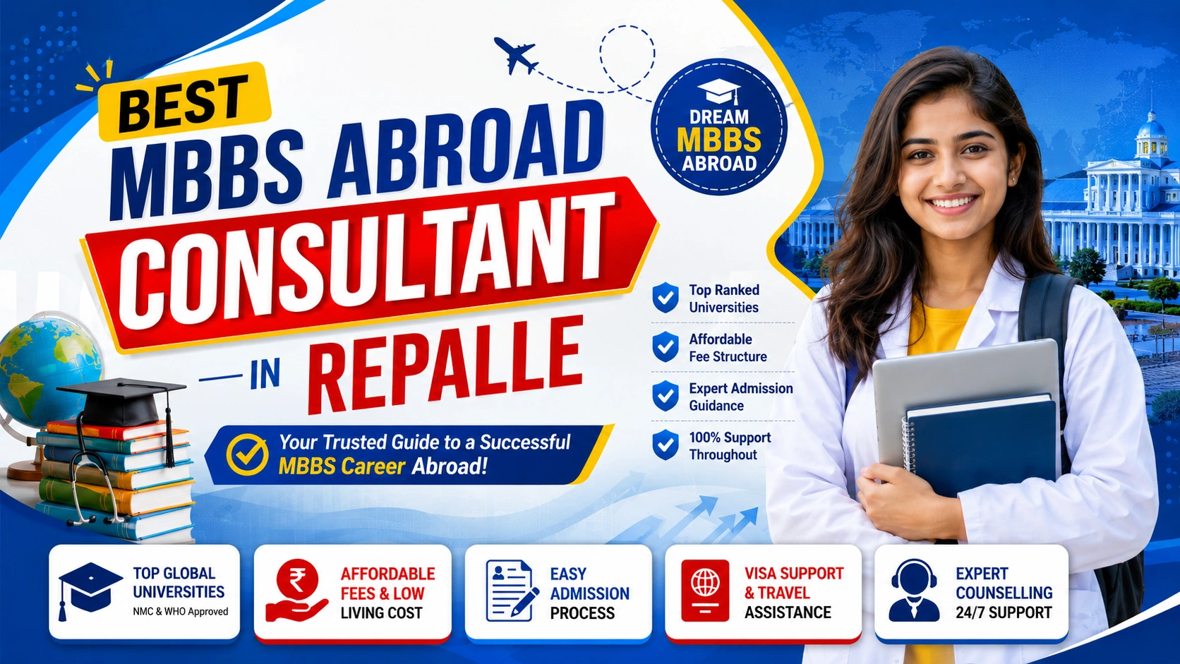 Best MBBS Abroad Consultant in Repalle