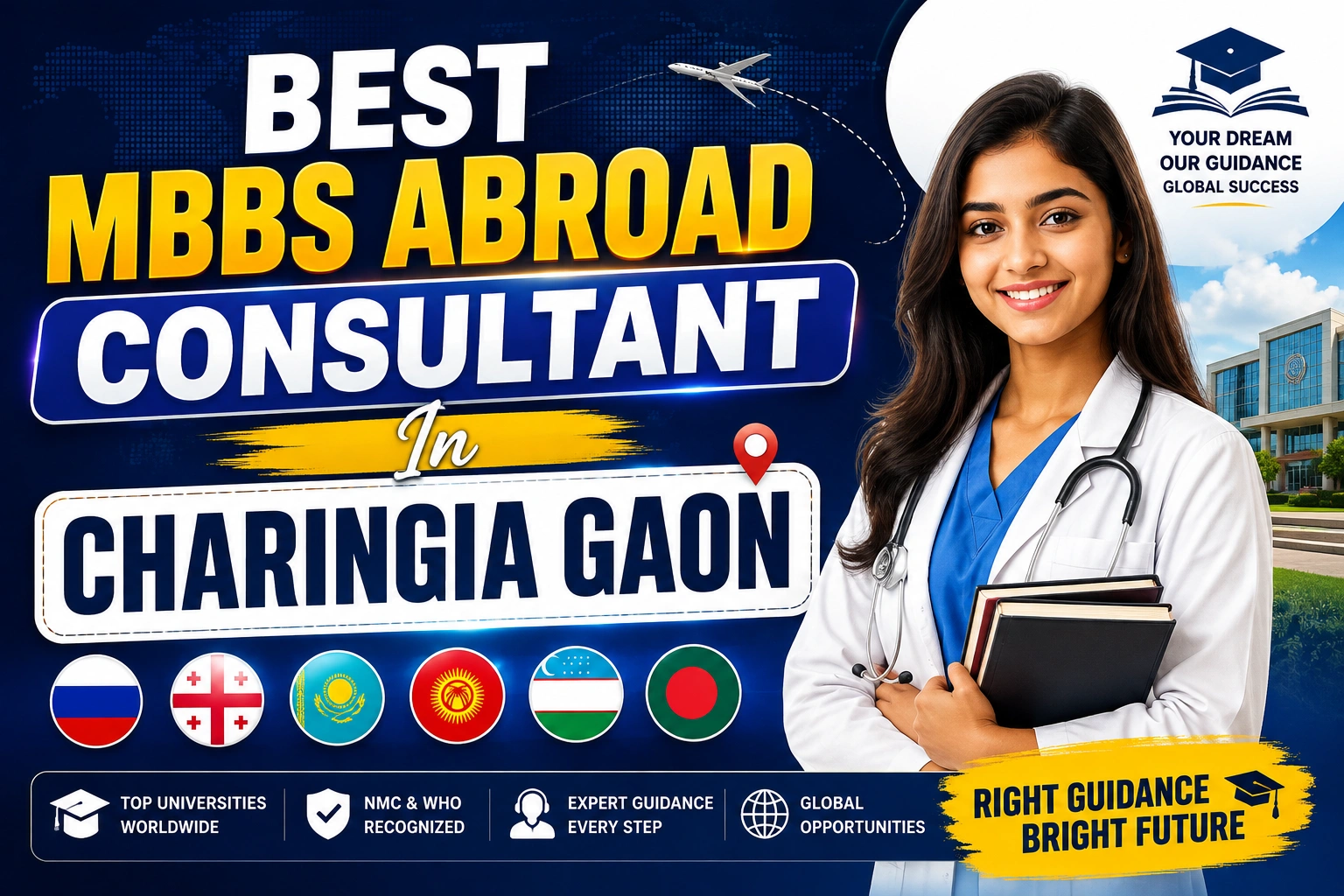 Best MBBS Abroad Consultant In Charingia Gaon