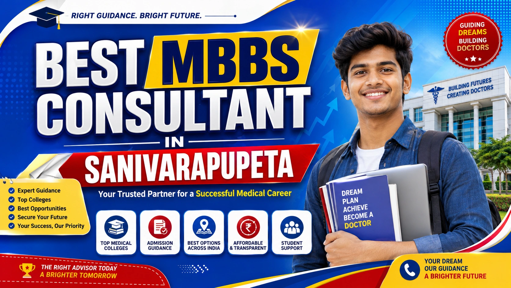 Best MBBS Abroad Consultant in Sanivarapupeta