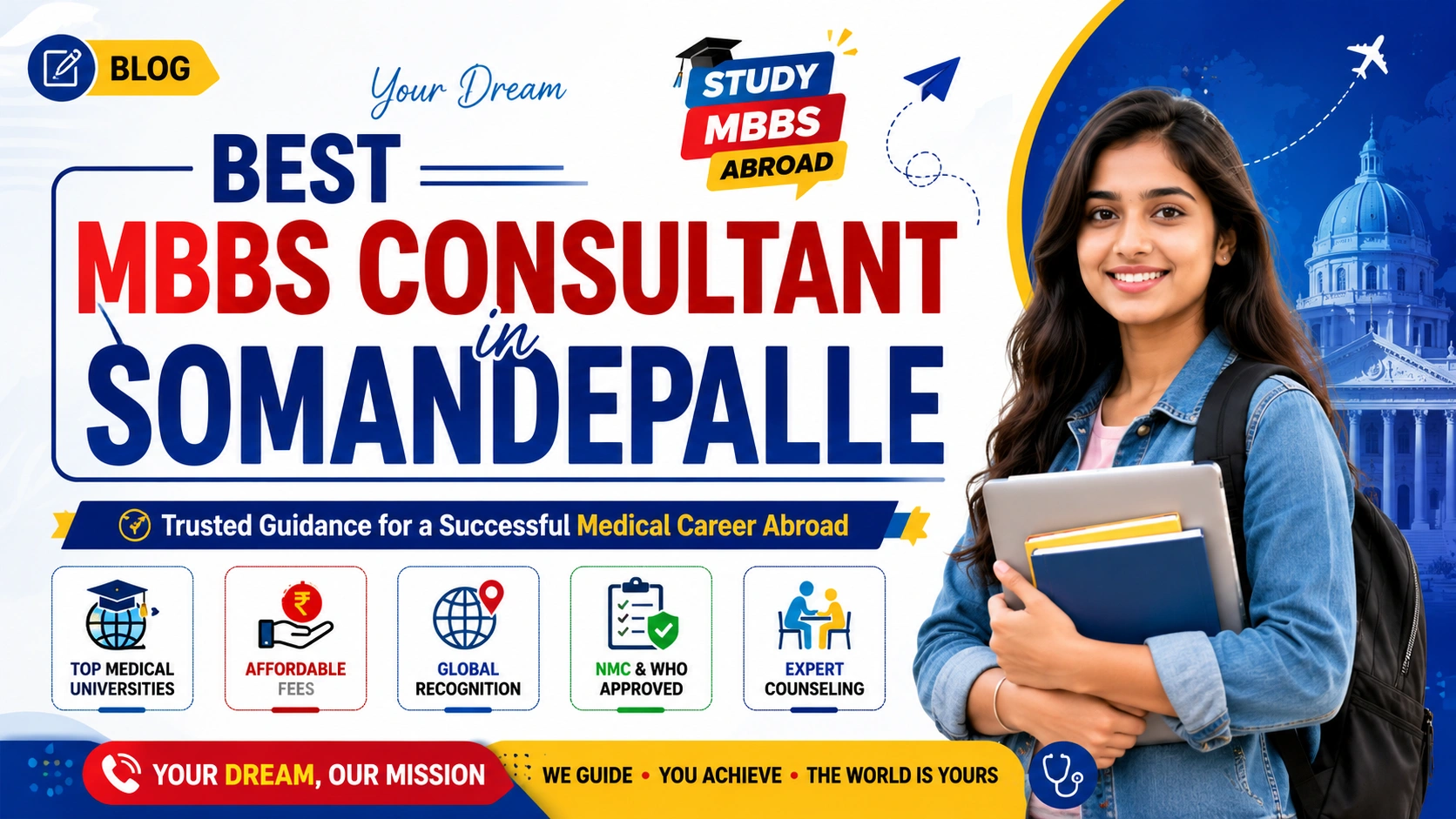 Best MBBS Abroad Consultant in Somandepalle