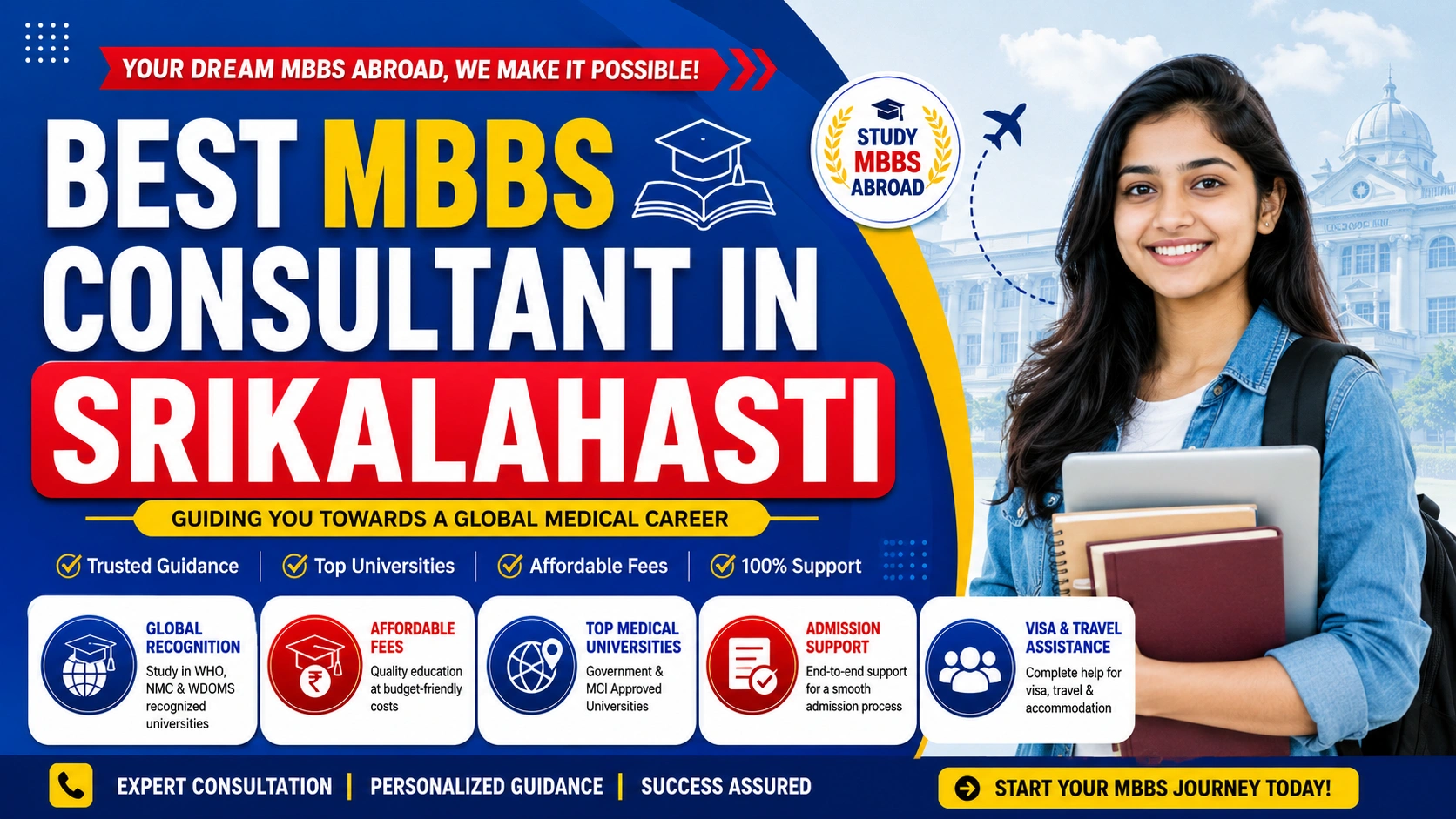 Best MBBS Abroad Consultant in Srikalahasti