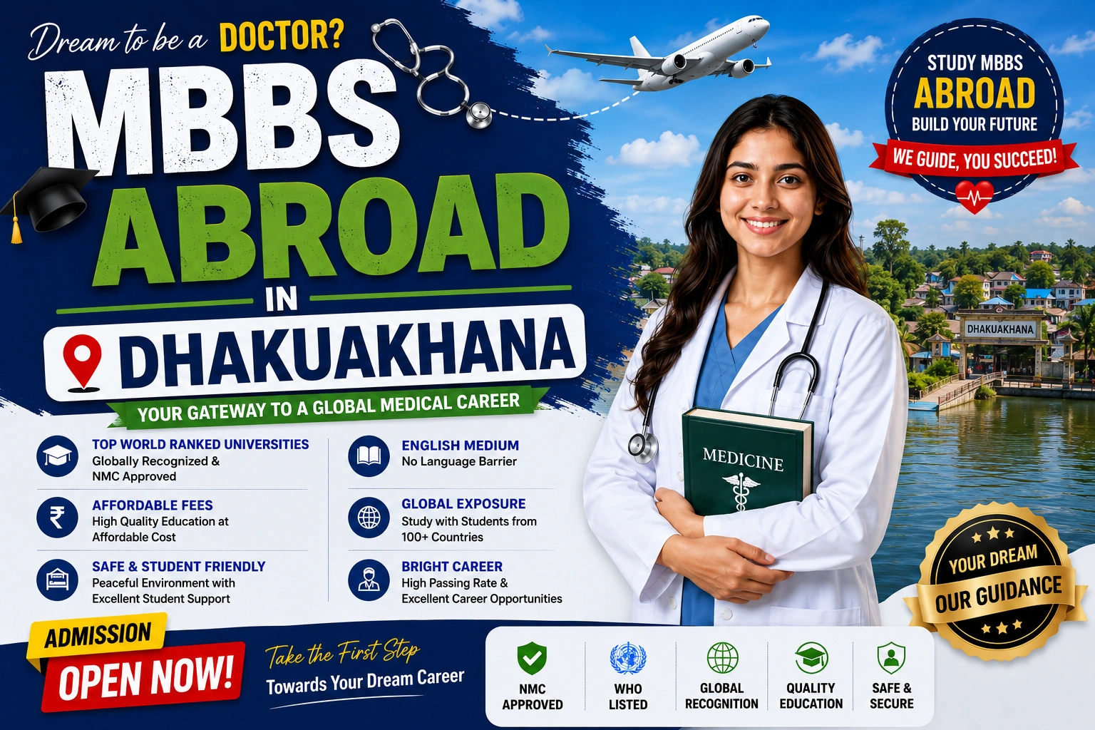 Best MBBS Abroad Consultant in Dhakuakhana