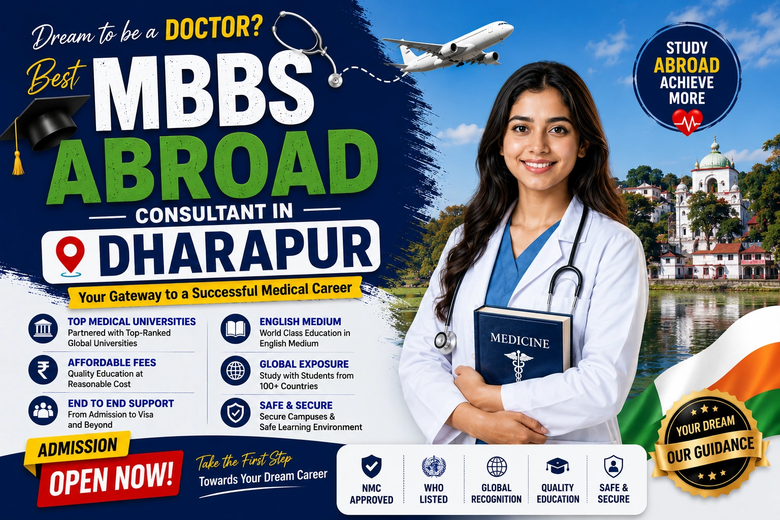 Best MBBS Abroad Consultant in Dharapur
