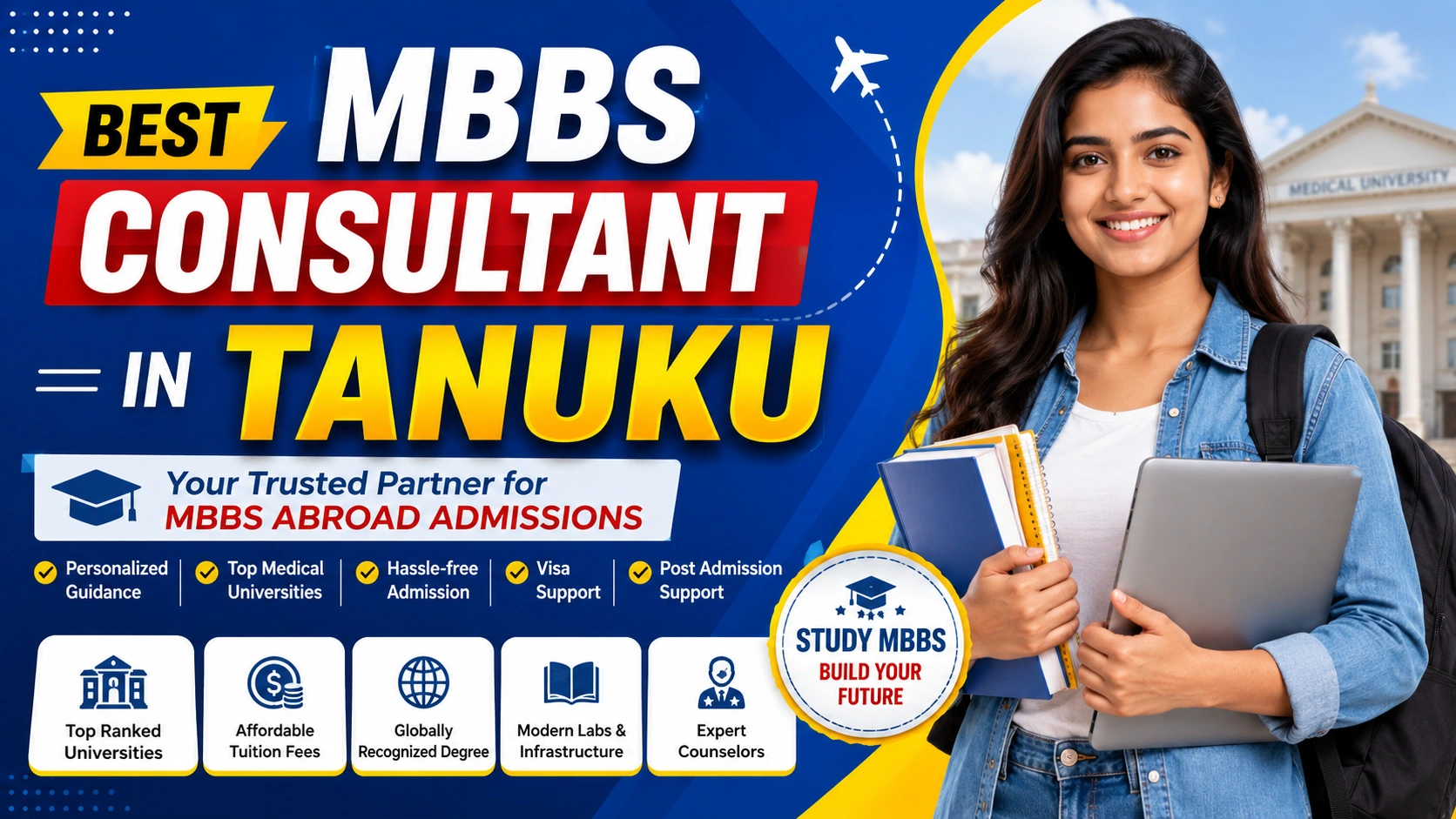 Best MBBS Abroad Consultant in Tanuku