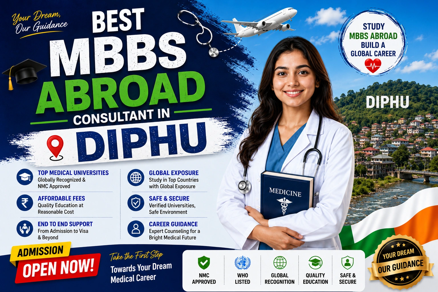 Best MBBS Abroad Consultant in Diphu