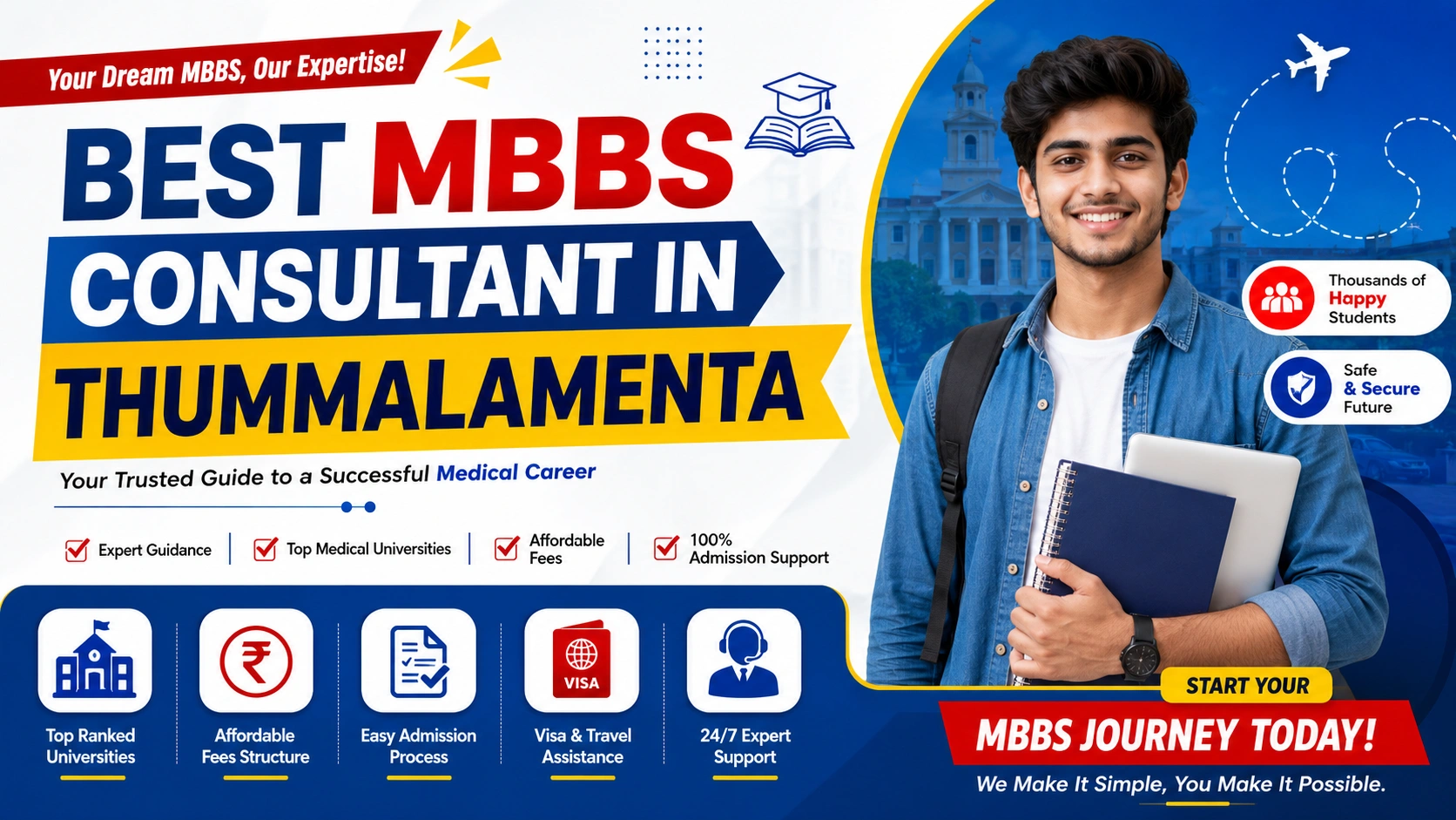 Best MBBS Abroad Consultancy in Thummalamenta
