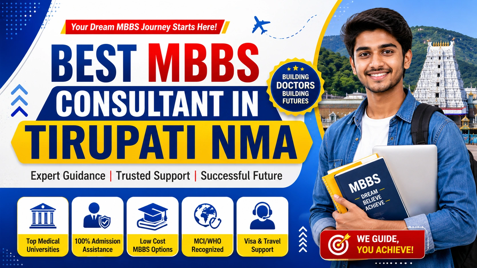Best MBBS Abroad Consultant in Tirupati NMA