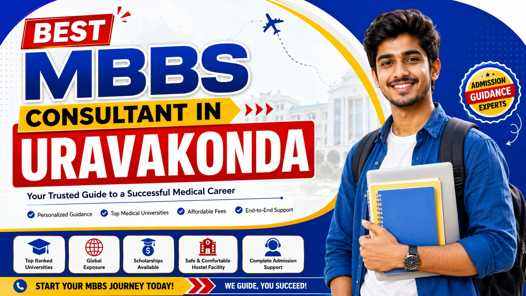 Best MBBS Abroad Consultant in Uravakonda 