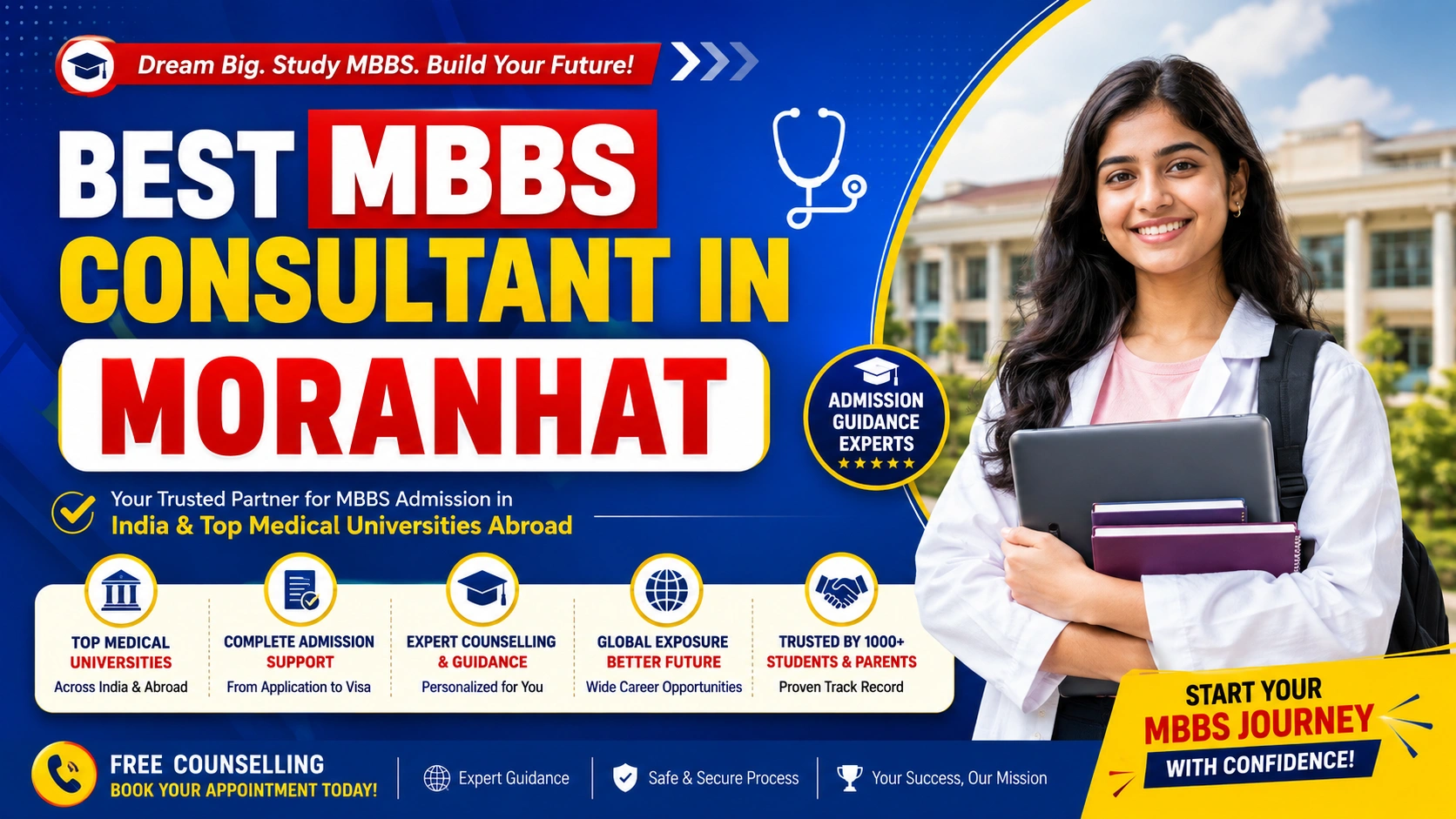 Best MBBS Abroad Consultant in Moranhat