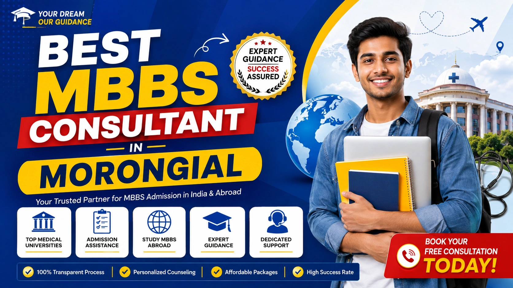 Best MBBS Abroad Consultant in Morongial