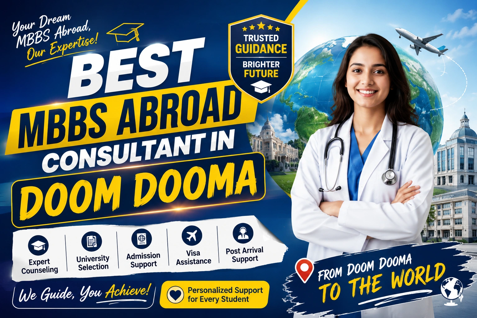Best MBBS Abroad Consultant in Doom Dooma