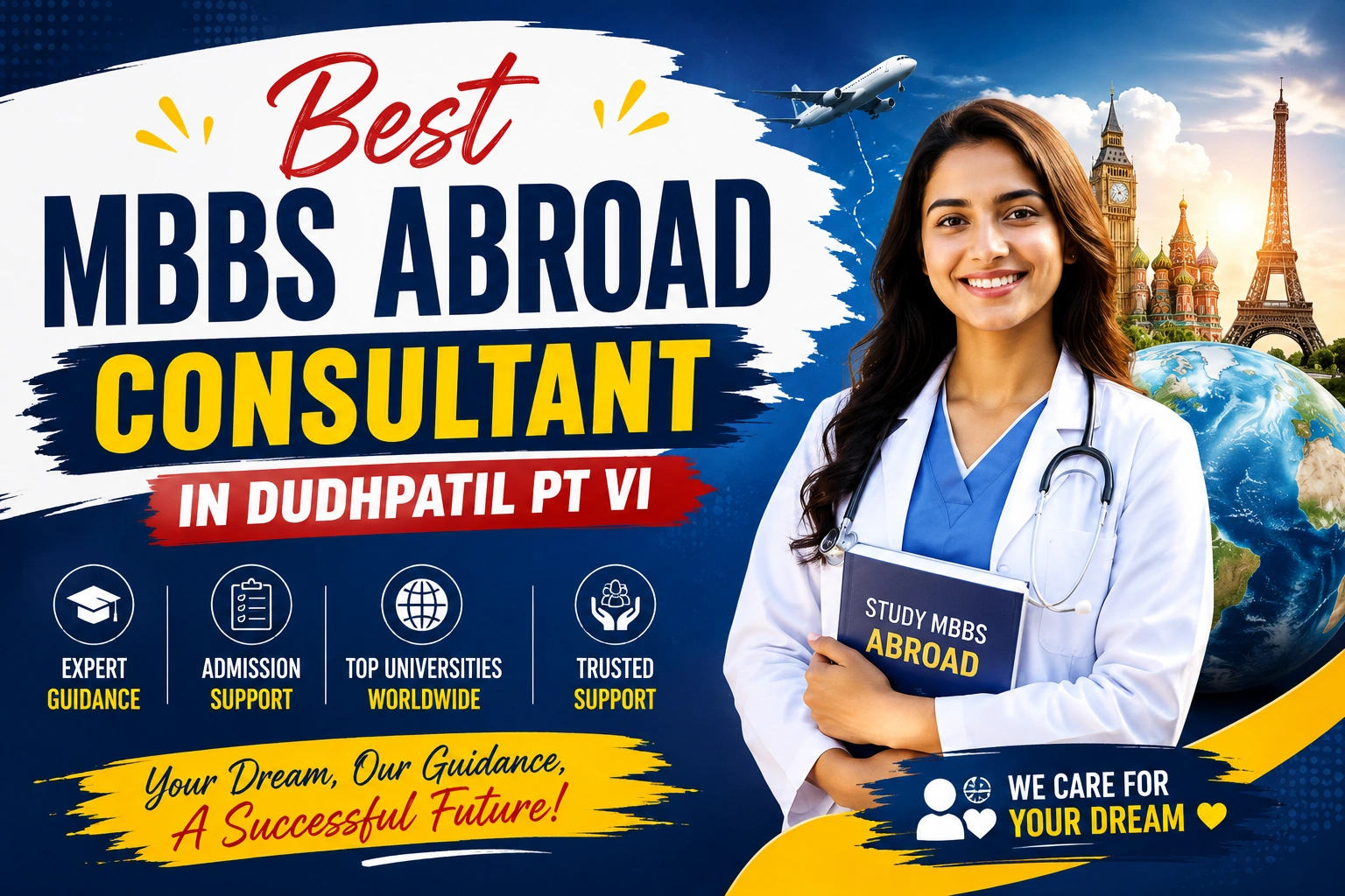 Best MBBS Abroad Consultant in Dudhpatil Pt VI 