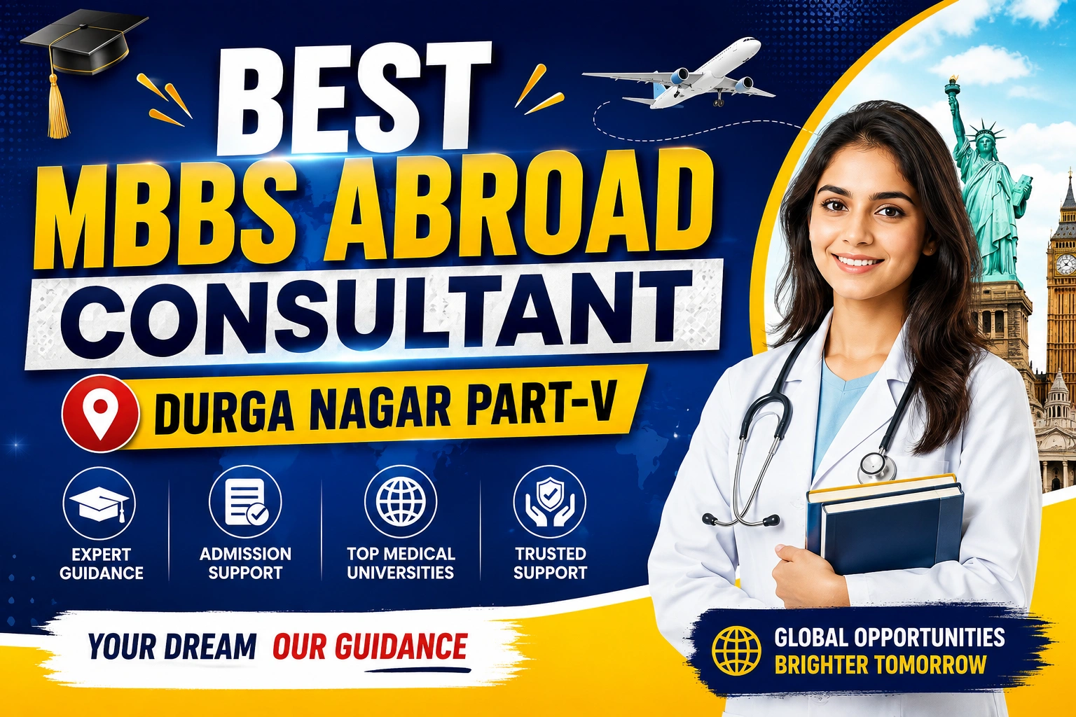 Best MBBS Abroad Consultant in Durga Nagar Part-V 