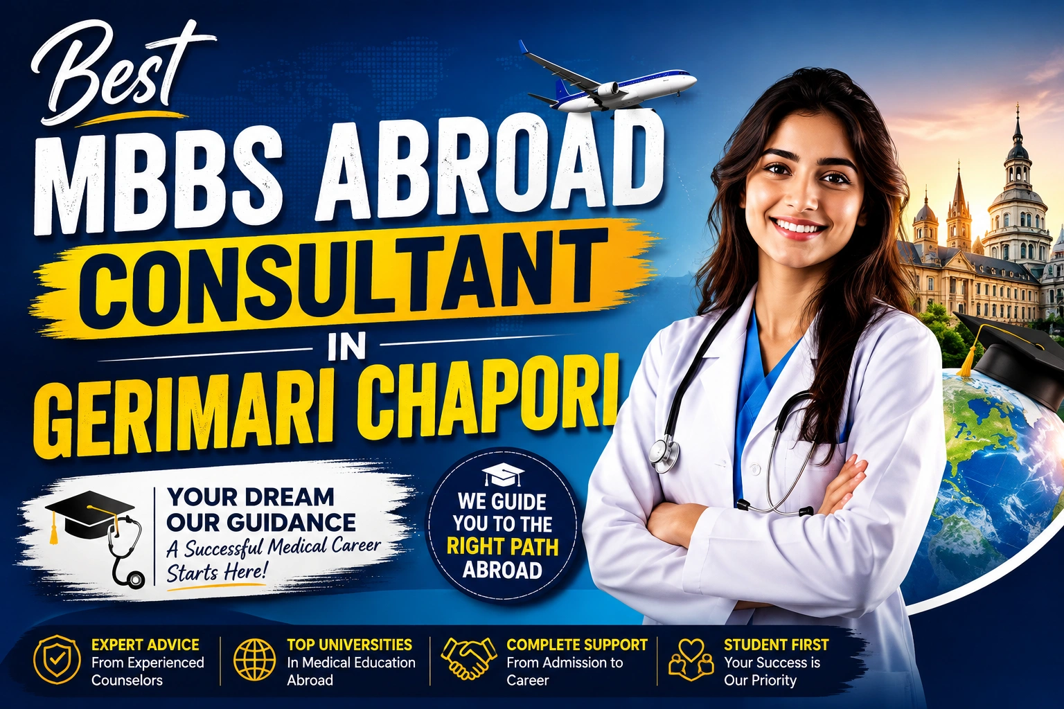 Best MBBS Abroad Consultant in Gerimari Chapori