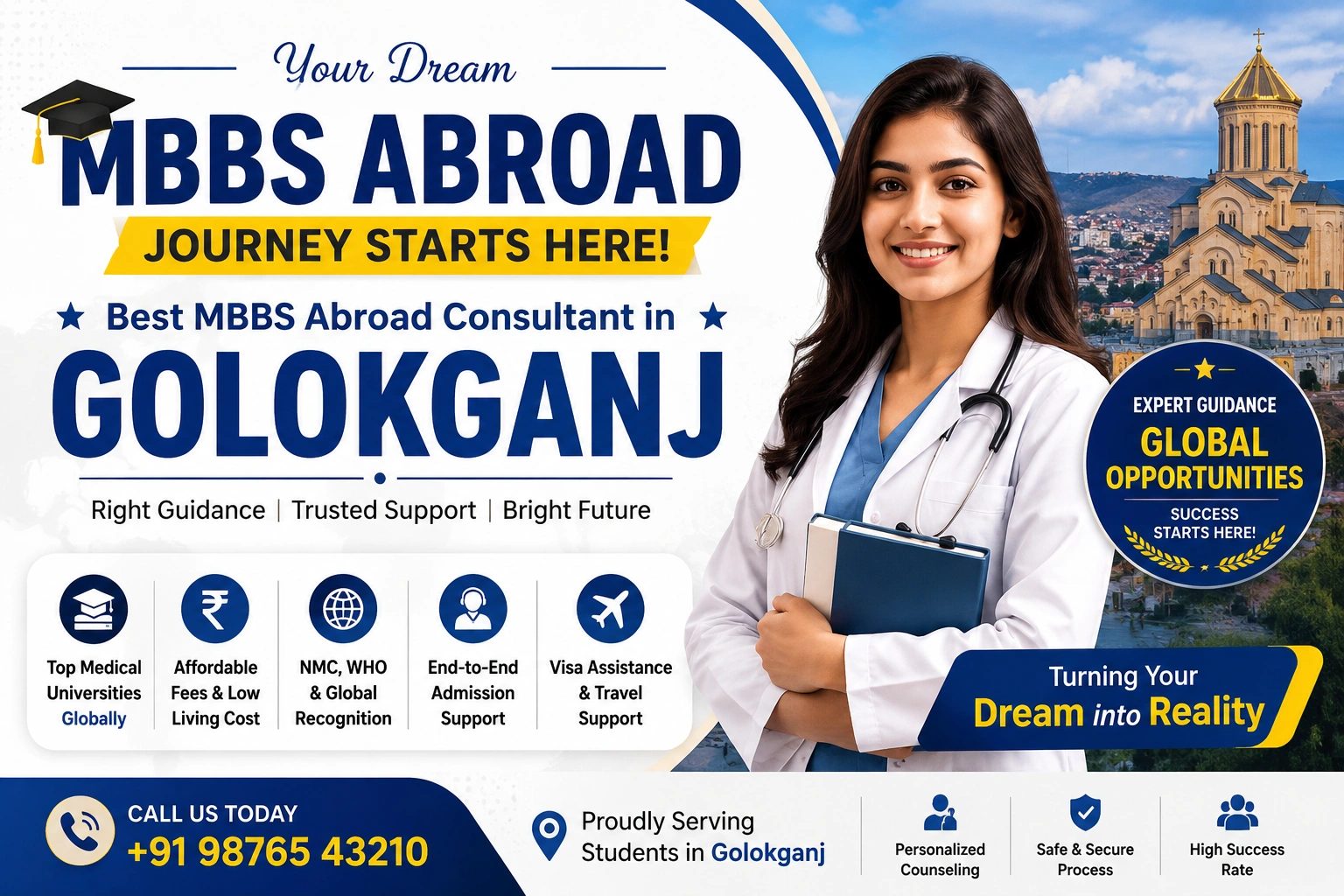 Best MBBS Abroad Consultant in Golokganj 