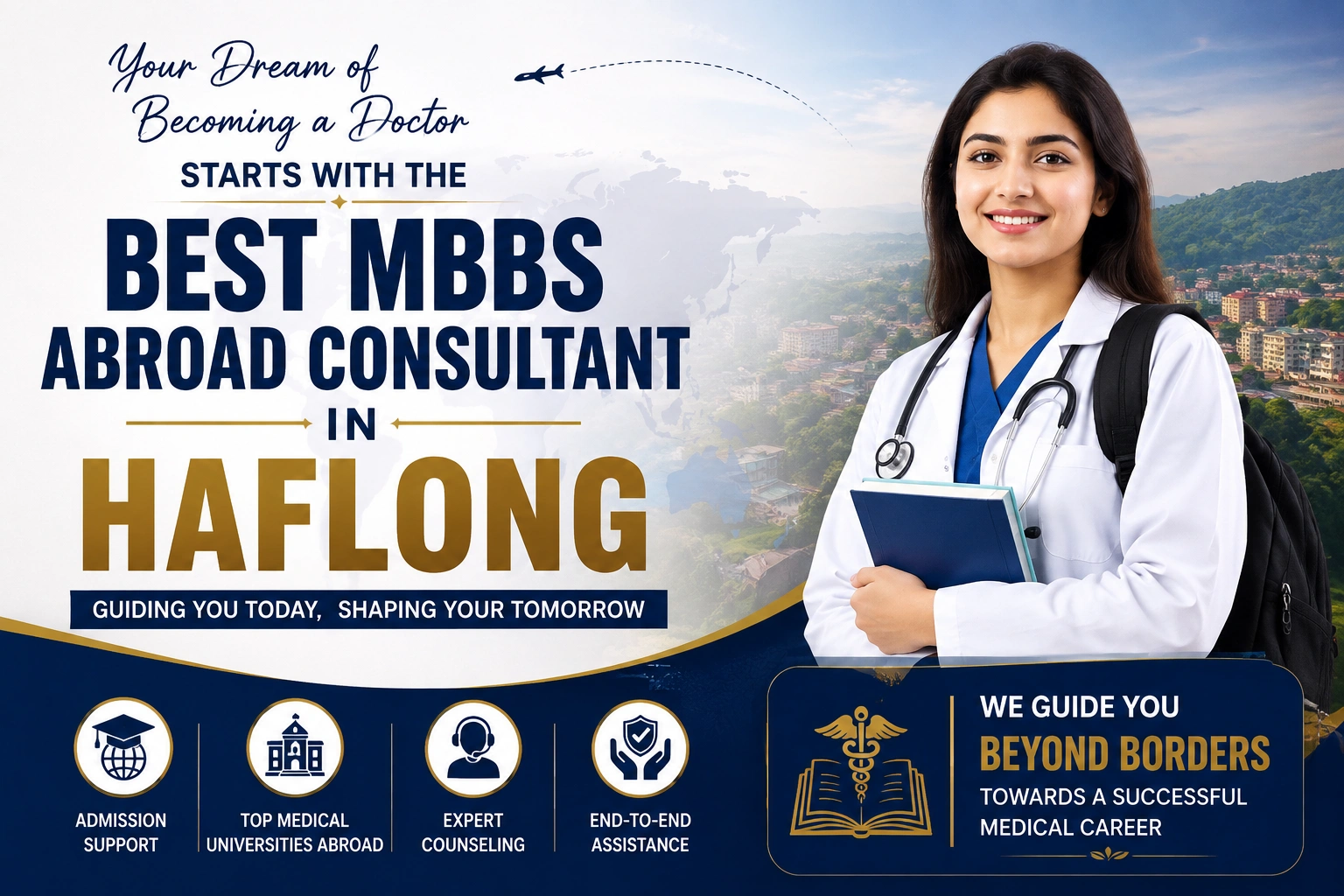 Best MBBS Abroad Consultant in Haflong 