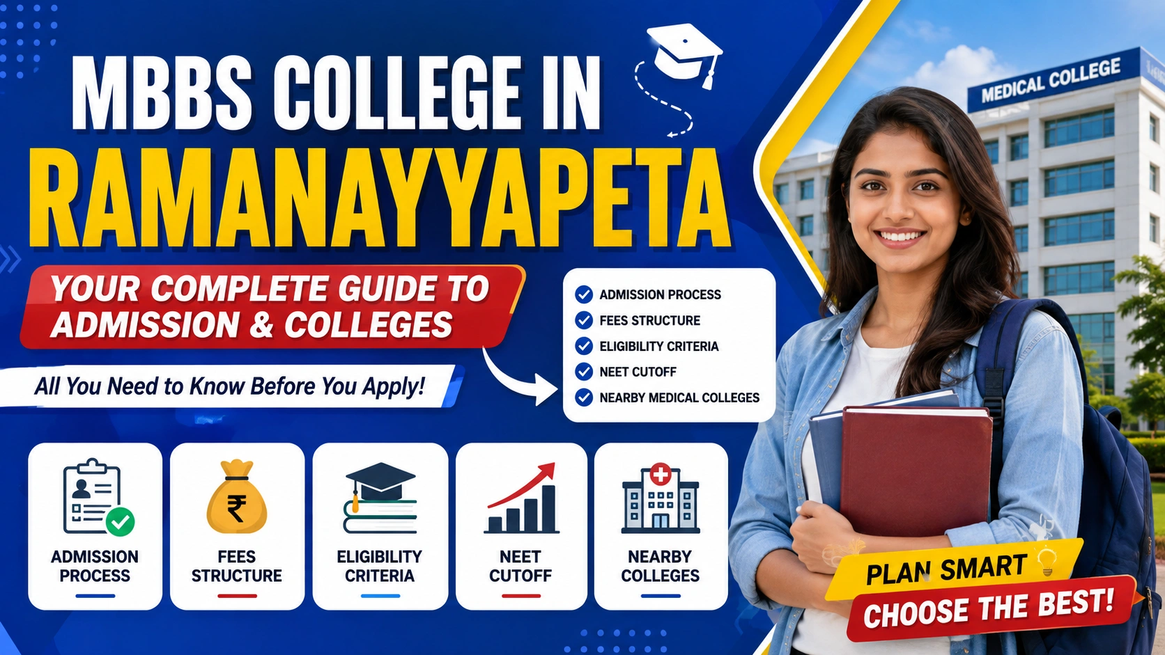 MBBS College in Ramanayyapeta: Admission, Fees, Eligibility, NEET Cutoff & Nearby Medical Colleges