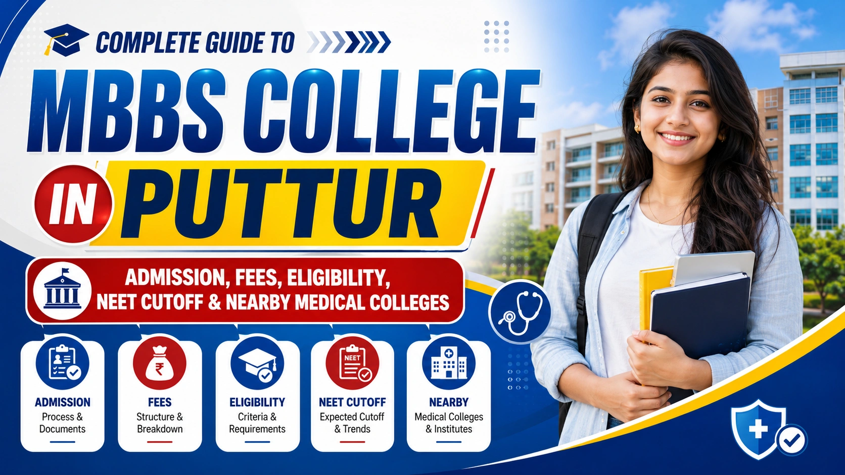 MBBS College in Puttur: Admission, Fees, Eligibility, NEET Cutoff & Nearby Medical Colleges