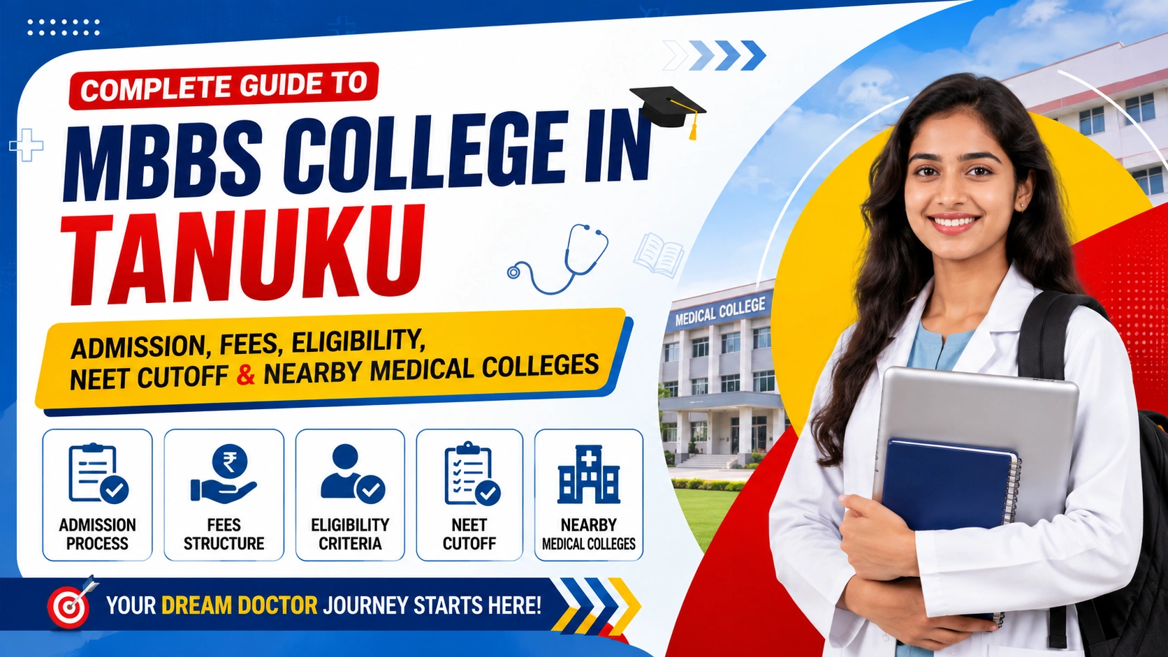 MBBS College in Tanuku: Admission, Fees, Eligibility, NEET Cutoff & Nearby Medical Colleges