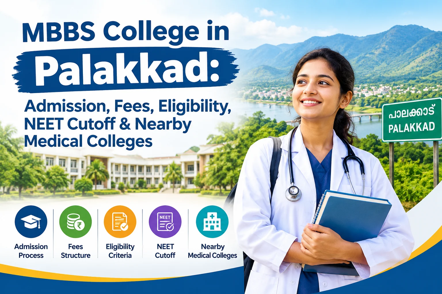MBBS College in Palakkad: Admission, Fees, Eligibility, NEET Cutoff & Nearby Medical Colleges