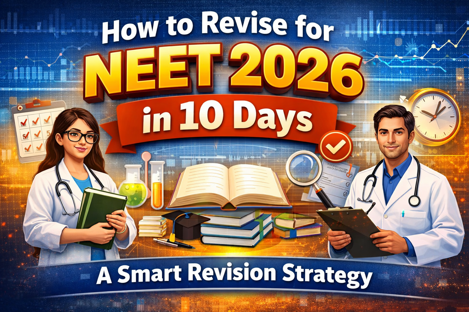 How to Revise for NEET 2026 in 10 Days – Smart Revision Strategy & Plan