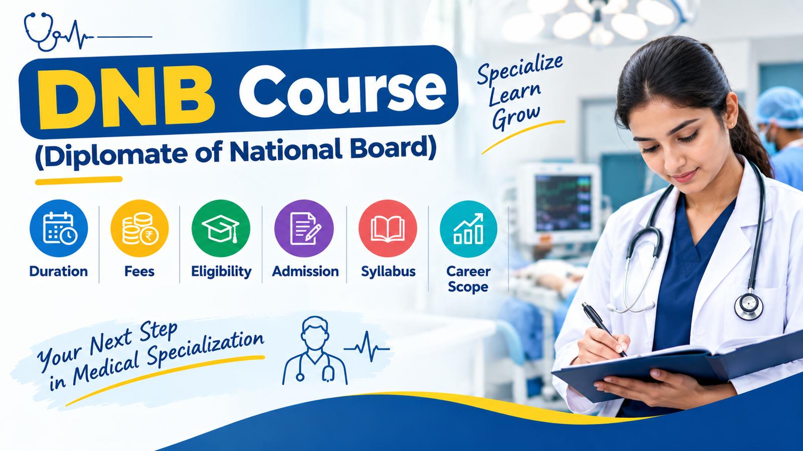 DNB Course (Diplomate of National Board): Duration, Fees, Eligibility, Admission, Syllabus & Career Scope