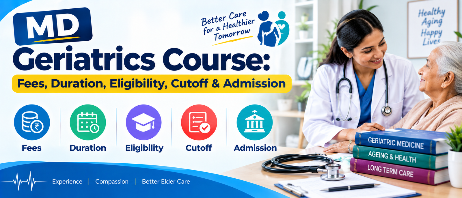 MD Geriatrics Course: Fees, Duration, Eligibility, Cutoff & Admission