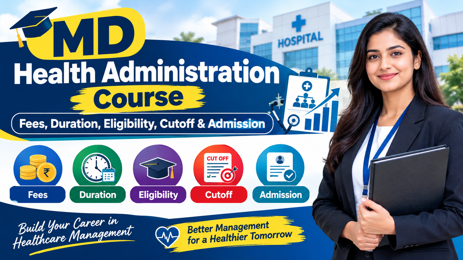 MD Health Administration Course: Fees, Duration, Eligibility, Cutoff & Admission