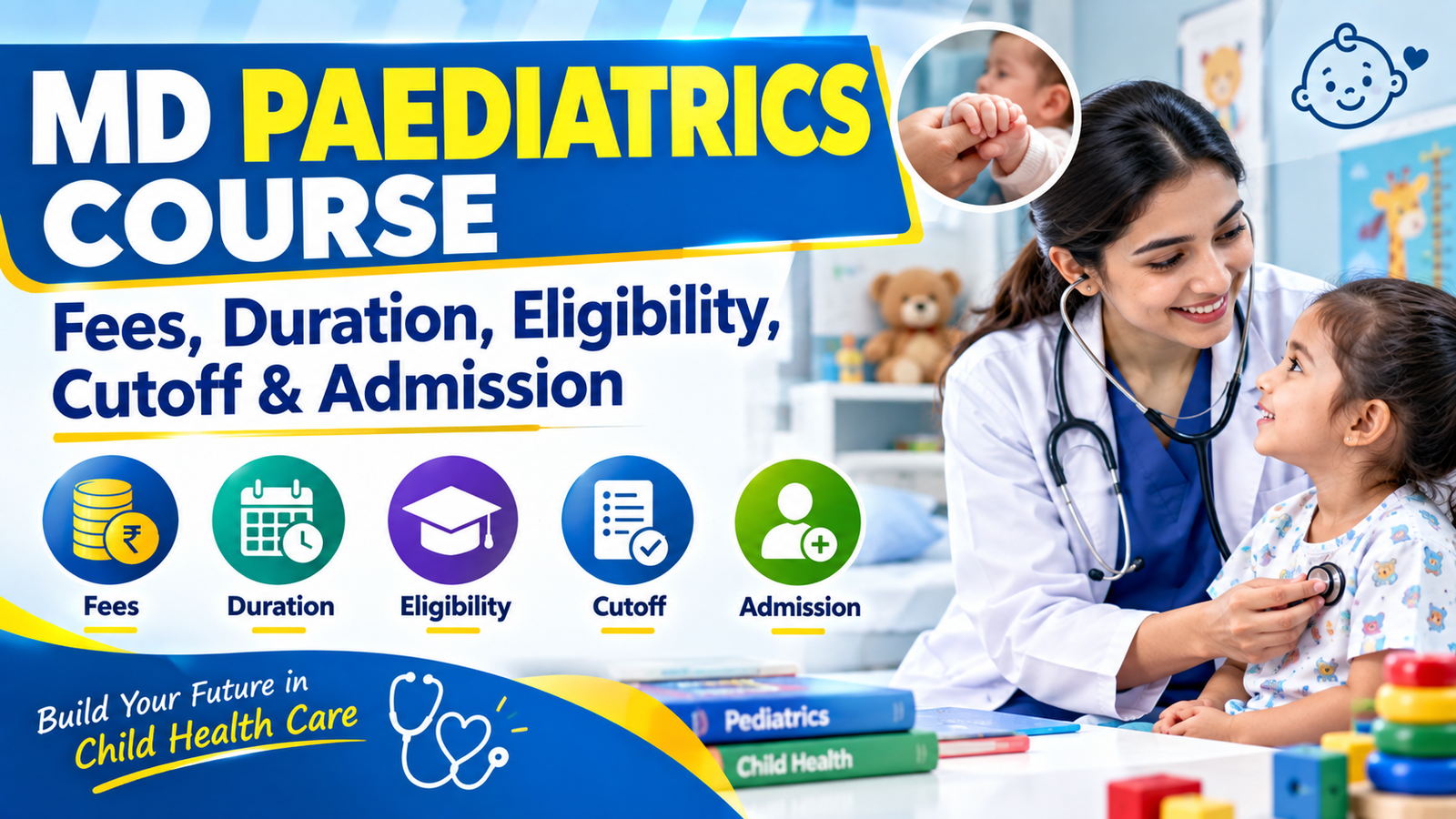MD Paediatrics Course: Fees, Duration, Eligibility, Cutoff & Admission