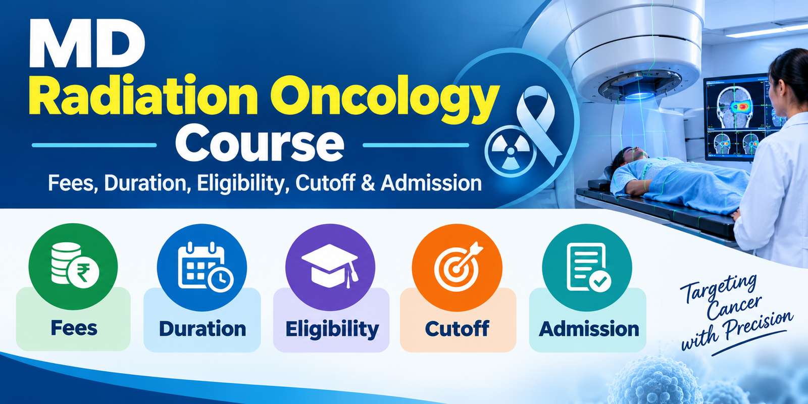 MD Radiation Oncology Course: Fees, Duration, Eligibility, Cutoff & Admission