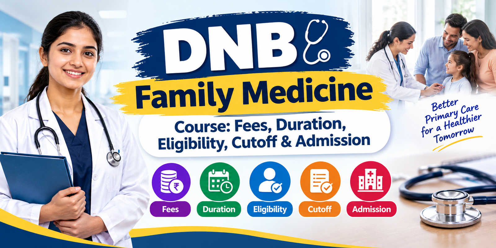 DNB Family Medicine Course: Fees, Duration, Eligibility, Cutoff & Admission