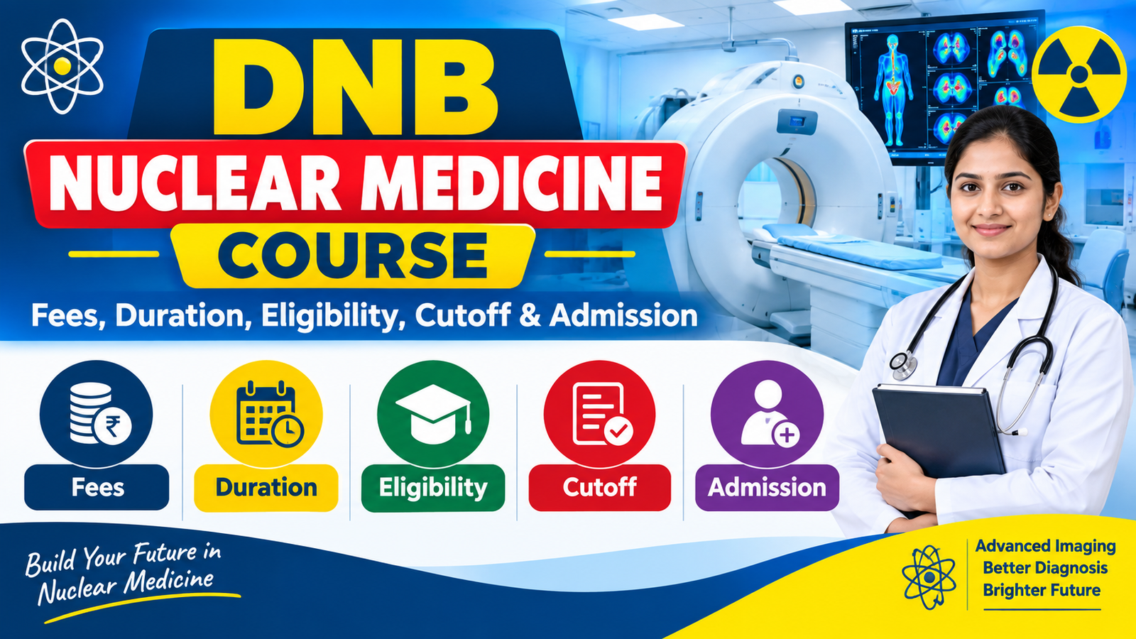 DNB Nuclear Medicine Course: Fees, Duration, Eligibility, Cutoff & Admission