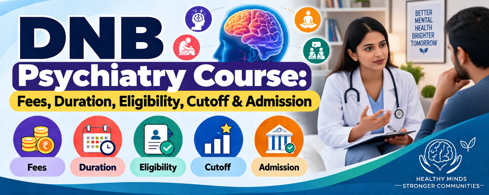 DNB Psychiatry Course: Fees, Duration, Eligibility, Cutoff & Admission
